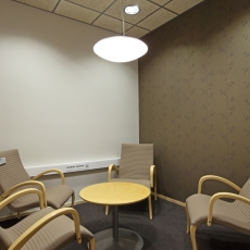 Tekero referents Arengufondi büroo. Interface plaatvaip Common Ground ja Halbmondi eridisain vaip.