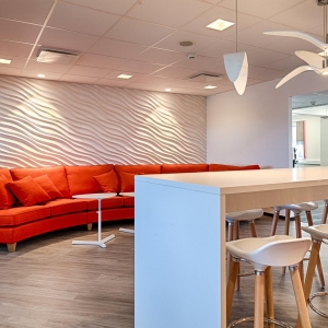 Tekero referents Swedbank Estonia, HR office. Interface plaatvaip Online/Offline.